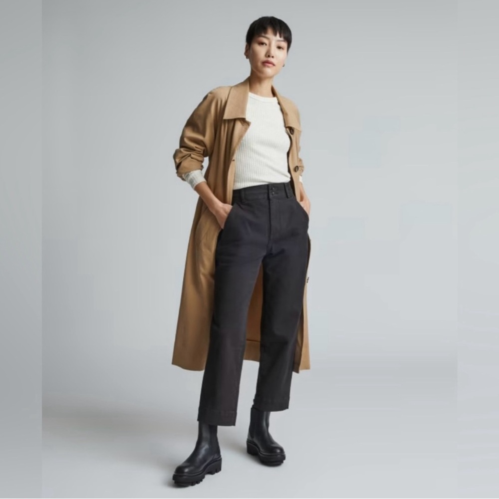 NWT Everlane - Organic Straight Leg Crop Pant